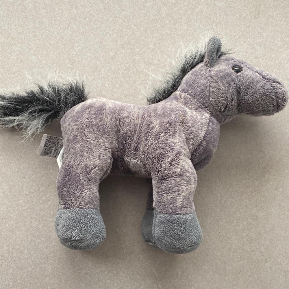 Official Webkinz GANZ Grey Stallion/Horse